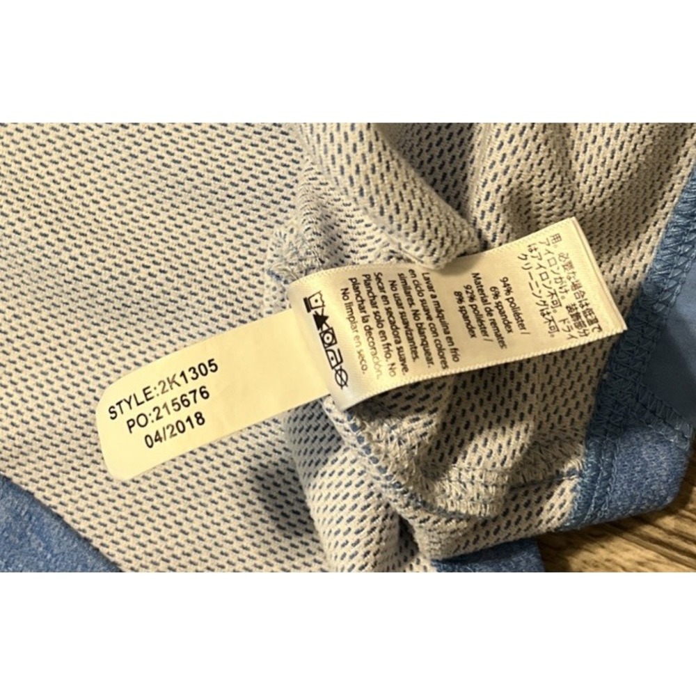 Vineyard Vines Women's Performance Kanga Pocket Shep Pullover Shirt Sky Blue XXS - Picture 7 of 12